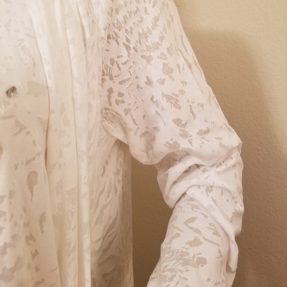 Chicos White Layered Look Top - Picture 5 of 8